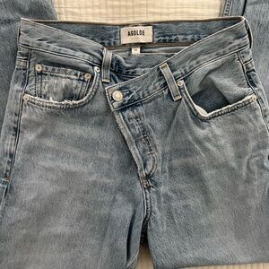 Agolde Criss Cross Straight Leg